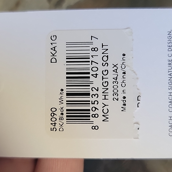 Disney X Coach Mickey hangtag, NIB, from the first Coach Disney collection - Picture 7 of 7